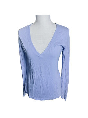 Lululemon Let Be Long Sleeve Tee Wee Stripe Lullaby Cool Breeze‎ Purple Shirt M